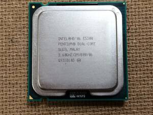 A9674)Intel E5300 Pentium Dual-Core 2.60Ghz 2M 800 LGA775 SLGTL 中古動作品