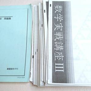 鉄緑会　さかいわたる先生　高2数学実戦講座Ⅲ　冊子・問題集　コンプリート　医学部　河合塾　駿台　京大　Z会　東進 