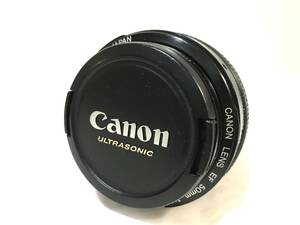 カメラレンズ　CANON　LENS　EF 50mm　1:1.4　キャノン
