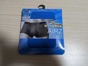 AIRZ ボクサーパンツ ブルー系色 Mサイズ BODY WILD ボディワイルド GUNZE