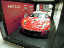 2467) 長期保管品 AUTOart オートアート 1/18 2004 JGTC GT500 XANAVI NISMO Z ザナヴィ ニスモ 大阪オートメッセ 2006 ONE OF 500PCS_画像2