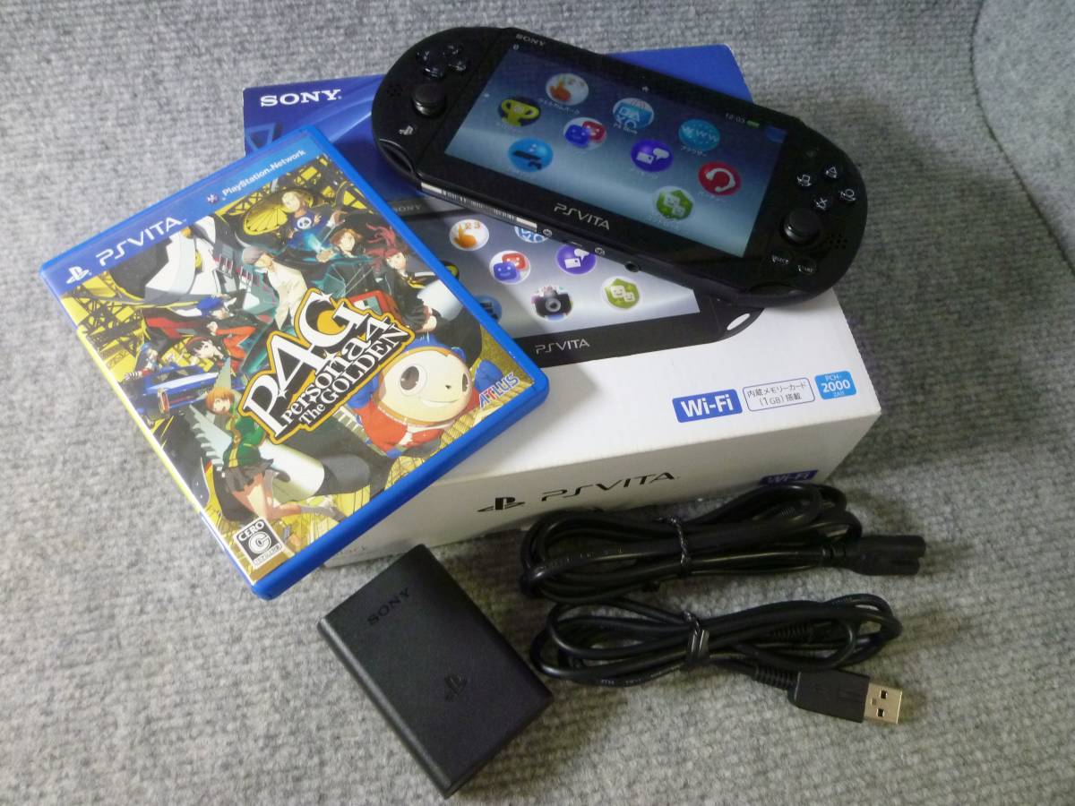にてご ヤフオク! SONY PS Vita 本体 ペルソナ4 ダンシン... - izu