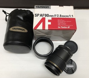 2499) 良品 TAMRONタムロン SP AF 90mm 72EP F2.8 MACRO 1:1 レンズ ペンタックス-AF PENTAX 元箱付き