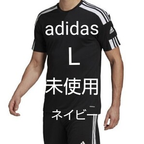 adidas 半袖Tシャツ メンズ L ネイビー 未使用