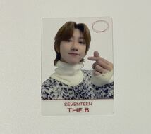 SEVENTEEN ディエイト THE8 24H HMV WINTERキャンペーン クリアカード トレカ ミンハオ Photocard_画像1