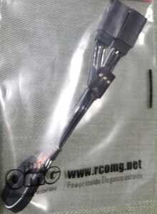 ラジコン 受信機 受信機 Y型分岐ケーブル BEC コネクタ 黒 ブラック Y型分岐コネクタケーブル 電飾 キャパシター