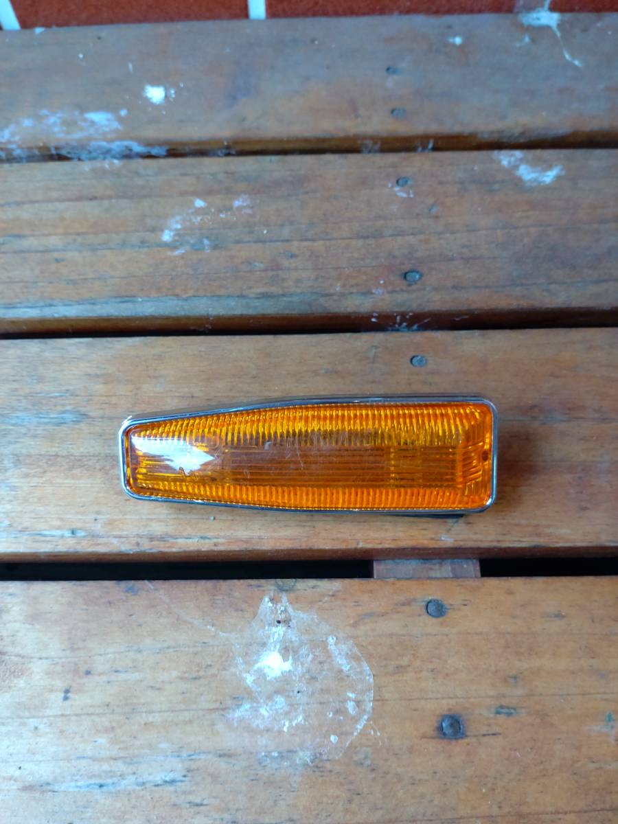  подлинная вещь Showa эпоха Heisei Mitsubishi Minica ami55 боковой стекло указателя поворота лампа детали детали ( новый товар )