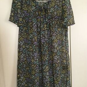 Do!Family 花柄シフォンチュニック 秋色