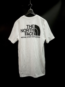 海外限定カラー 新品 XXL/THE NORTH FACE ノースフェイス THROWBACK TEE ビッグロゴ バックプリント Tシャツ WHITE ホワイト