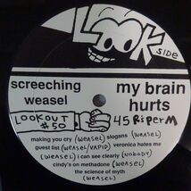 13066656;【USori/初回黒盤】Screeching Weasel スクリーチング・ウイーゼル / My Brain Hurts_画像4