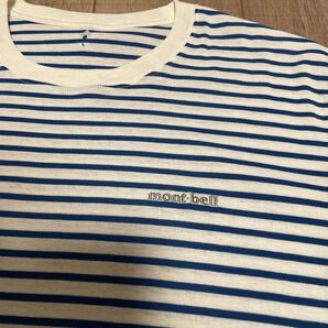 mont-bell モンベル ボーダーTシャツ L