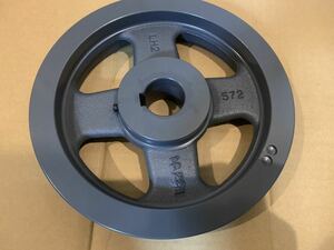  unused * pulley diameter approximately 225mm axis approximately 35mm B type belt 2 pcs hold .