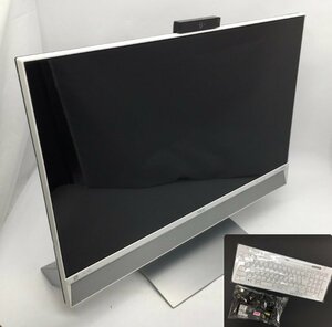 ◎E193 NEC LAVIE Desk All-in-one デスクトップパソコン 23.8型 PC-DA777DAW ホワイト (rt)