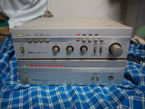 AIWA 　激安　アイワ 　S-C7 プリアンプ　S-P7 パワーアンプ　　２−１　２−２　完動品　【3ヶ月保証】