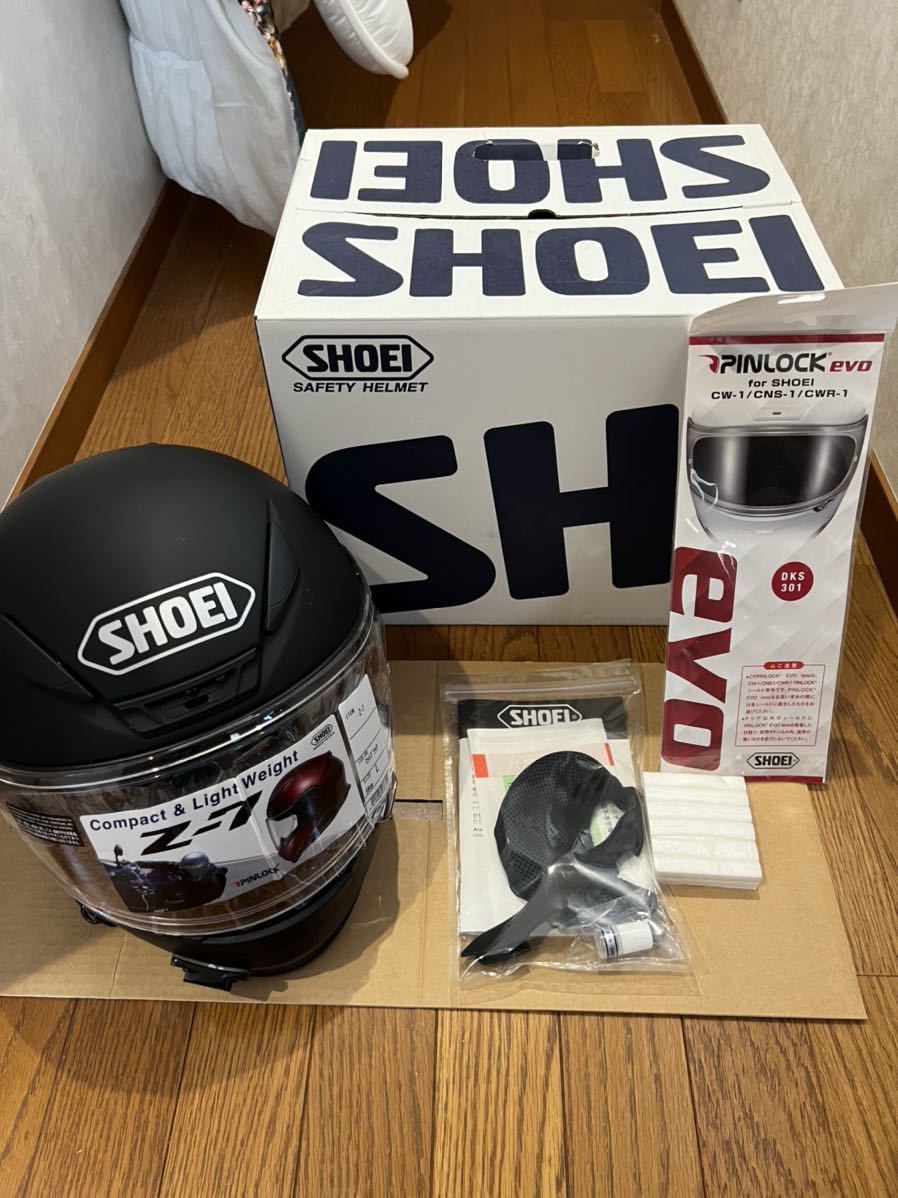 ヤフオク! -「【shoei】z-7 マットブラック」の落札相場・落札価格