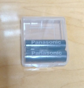 新品 Panasonic エネループpro 単3形 2本パック ケース付き