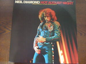 ニール・ダイヤモンド「グリーク・シアター・コンサート」NEIL DIAMOND HOT AUGUST NIGHT MCA-9210-11 2LP