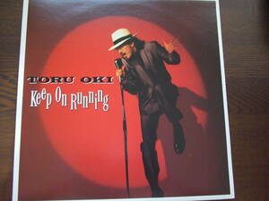 沖徹　TORU OKI/KEEP ON RUNNING 15AH-1872 プロモサンプル盤