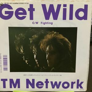 TM NETWORK Get Wild secondhand goods record 