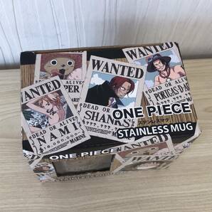 【K3048】 ONE PIECE ワンピース ステンレスマグカップ チョッパー プライズ 食器 長期保管品の画像4