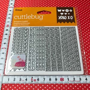 ★新品★cricut クリカット 4種類のカッティングダイ スプリング ハート 紙吹雪 スクラップブッキング ペーパークラフト