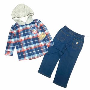  новый товар не использовался USA charhartt Carhartt Kids 2 позиций комплект 4T