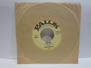 BLUES 45　Fenton Robinson　SOMEBODY / I BELIEVE　シングル アナログ PALOS