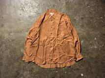 COMME des GARCONS SHIRT '90s ポケットロゴ アセテートレーヨンシャツ 1990s コムデギャルソンシャツ_画像1