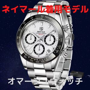 【日本未発売 米国価格20,000円】BENYER デイトナ オマージュ クロノグラフ搭載 