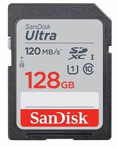 SanDisk Ultra SDXCメモリカード　SDカード　128GB