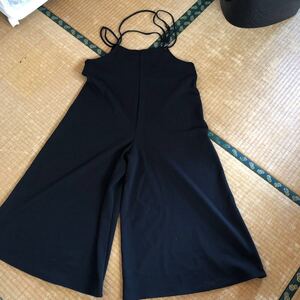 サロペット サロペットワイドパンツ ワイドパンツ オールインワンサロペット