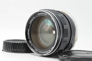 2120aa_★光学美品★ MINOLTA LENS MC W.ROKKOR-SG 1:35 f=28mm 光学が綺麗に保たれている良品です。　#2120aa