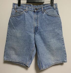 90s 1994 USA製 levis 550 w33 デニムショーツ　ハーフパンツ　90年代　リーバイス　/ C