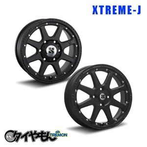 MLJ XTREME-J エクストリームジェイ 16インチ 5H139.7 5.5J +20 4本セット フラットブラック アルミホイール JA/JBジムニー