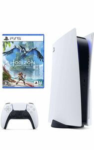 PlayStation 5(CFI-1100A01) + Horizon Forbidden West(ECJS-00014) セット　プレーステーション5 ディスク