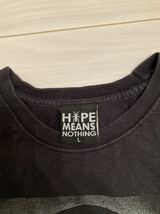 HOPE MEANS NOTHING、ストリート、JAY-Z、Tシャツ、Lサイズ_画像2