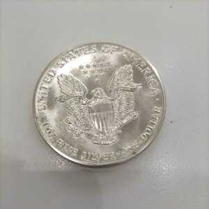 C1634 アメリカ　リバティ　1ドル銀貨　1987年
