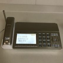 S35 Panasonic デジタルコードレス　KX-PD725-N 普通紙ファクス　シャンパンゴールド　子機　着信お知らせLED _画像2