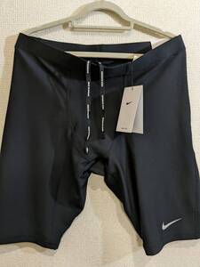 ナイキ★Dri-FIT ファスト ランニング ハーフ タイツ★CJ7852-010★ブラック★XL
