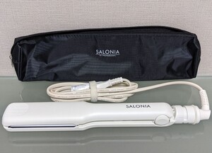 SALONIA ストレートアイロン 35mm SL-004SW サロニア