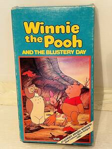 [ редкий VHS]Winnie the Pooh AND THE BLUSTERY DAY Винни Пух трудно найти снят с производства *( включение в покупку приветствуется ) видео 