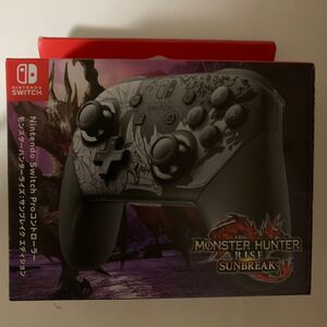 Nintendo Switch Proコントローラー モンスターハンターライズ サンブレイク エディション プロコン