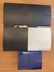 1円~ 封印シールあり PS3 プレステ3 CECH-2000A 2500A 3000A×2 4000B 本体 計5台 大量 まとめ売り 通電のみ確認済み HDDあり