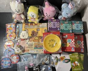 BTS BT21 一番くじ ラストワン A賞 B賞 E賞 G賞 KOYA RJ SHOOKY MANG CHIMMY TATA COOKY おまけ まとめ売り