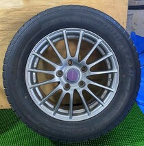 195/65R15 GOODYEAR【2018年】(BS ECO FORME 日本製) 15X6J ET53 5H/114.3 4本セット！バリ溝！_画像3