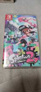 中古switch：スプラトゥーン2　Splatoon2　日焼けあり