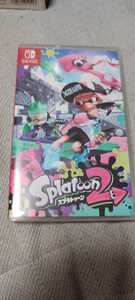 中古switch：スプラトゥーン2　Splatoon2　日焼けあり