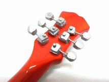 Y868★エピフォン カジノ ミニチュアギター ケース付 / 全長25cm / Epiphone CASINO ミニギター エレキギター オブジェ 置物 コレクション_画像8