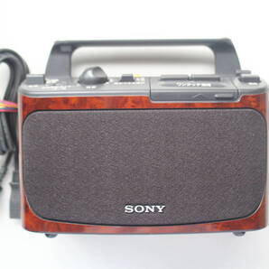 SONY ポータブルラジオ ICF-A55V TV/FM/AM 3BANDS RADIO 電源コード付属