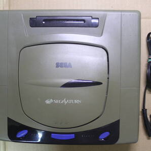 SEGA セガサターン本体セット グレイ HST-3210 電源コード付属